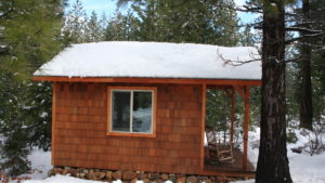 Guest Cabin in Winter
